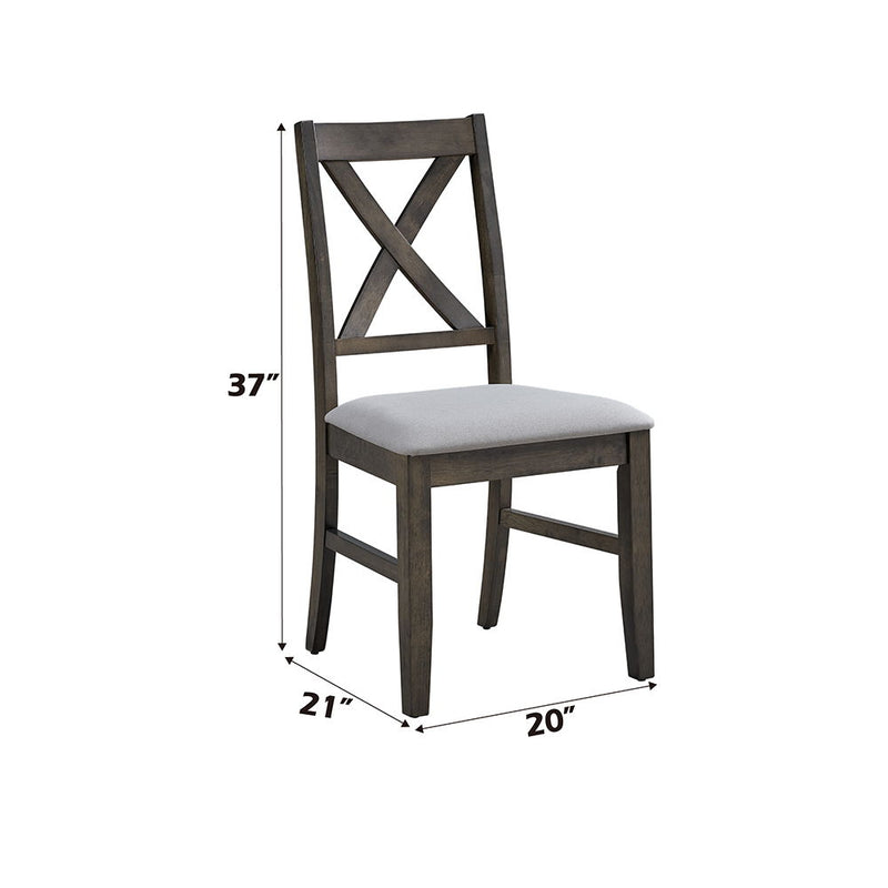 Marit - Side Chair (Set of 2) - Gray Finish