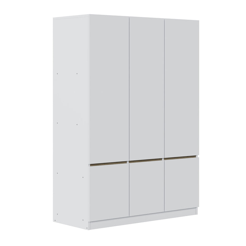 6 Doors Wardrobe Storage For Bedroom