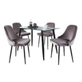 Clara Giovani - 5 Piece Contemporary Dining Set