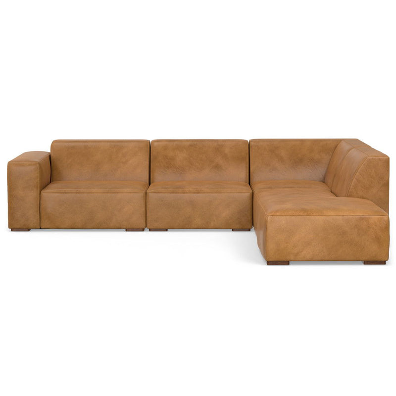 Rex - Handcrafted Sectional Sofa And Ottoman