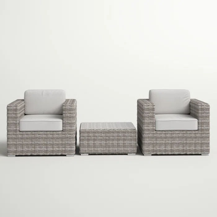 2 Person Seating Set With Cushions