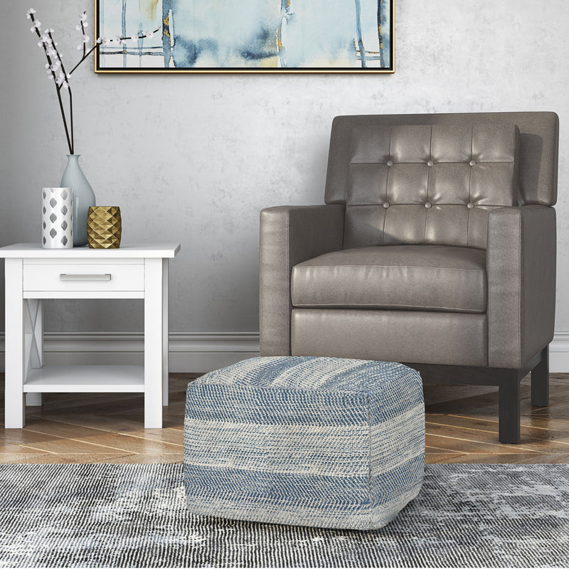 Clay - Square Pouf, Upholstered