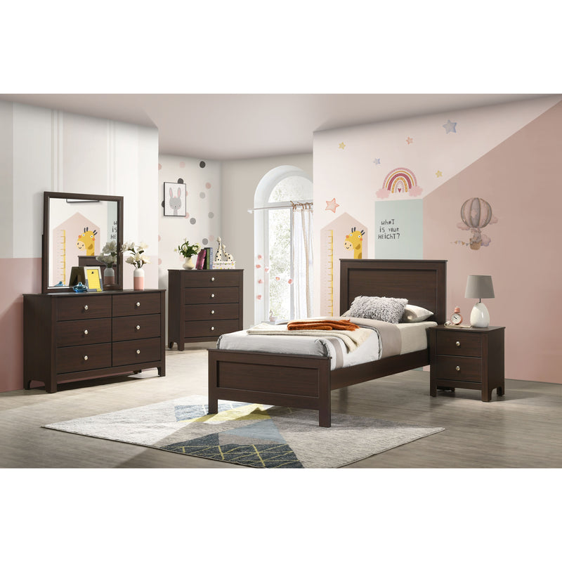 Sami - Youth 6-Drawer Dresser - Espresso