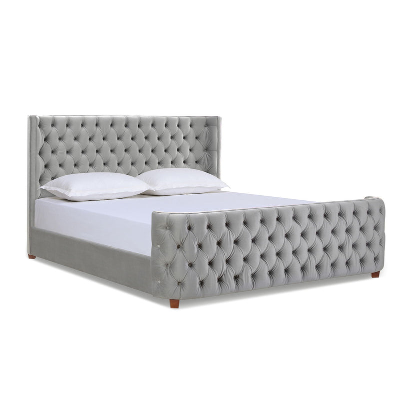 Brooklyn - Tufted Panel Bed Headboard And Footboard Set