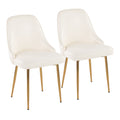 Marcel - Contemporary / Glam Dining Chair (Set of 2)