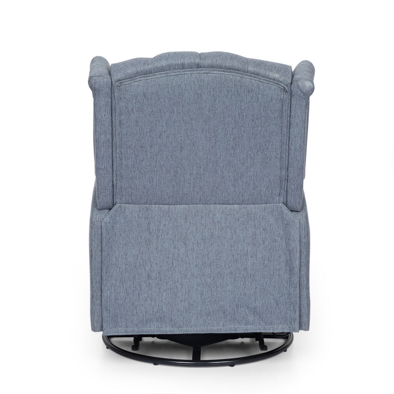 Classic Design, Manual Recliner Chair With 360 Degree Swivel