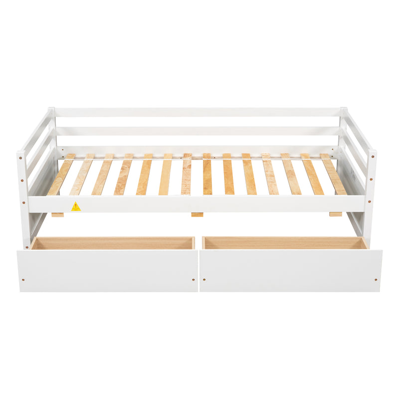 Daybed with two Storage Drawers ,White(Old SKU:W50450915)