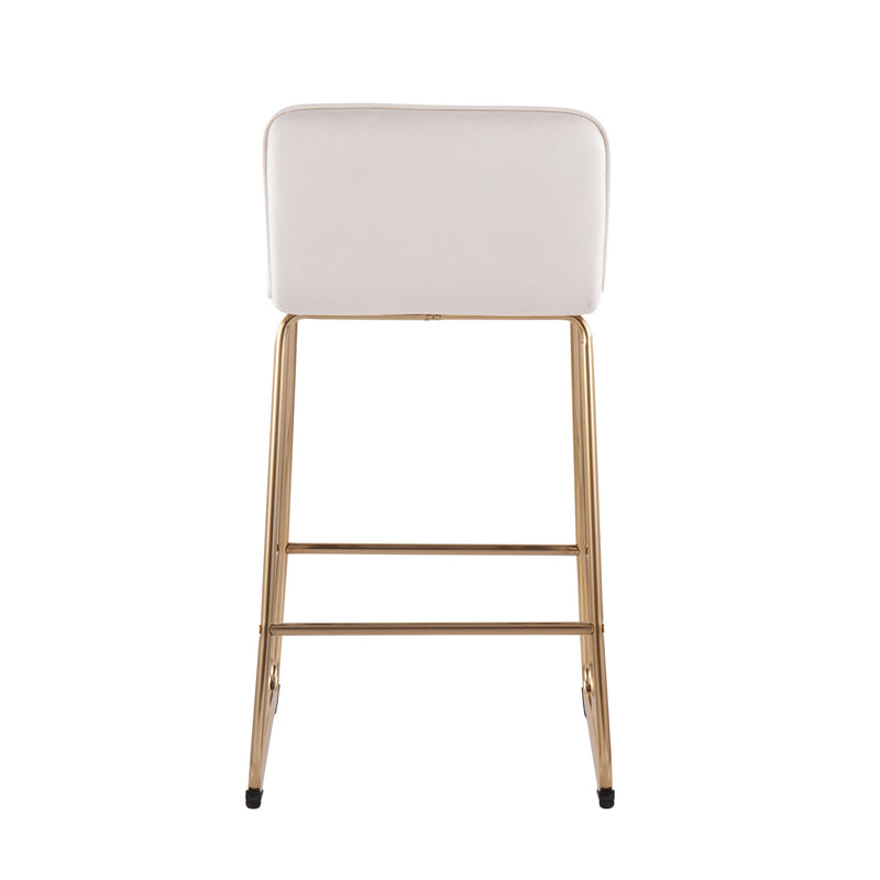 Casper - Fixed Height Contemporary Counter Stool (Set of 2)