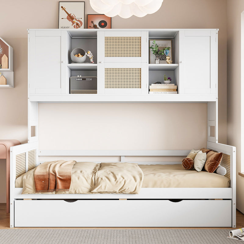 Daybed And All In One Cabinet And Shelf