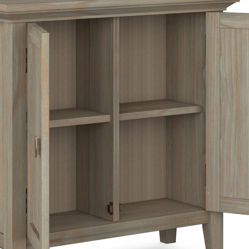 Redmond - Handcrafted Low Storage Cabinet