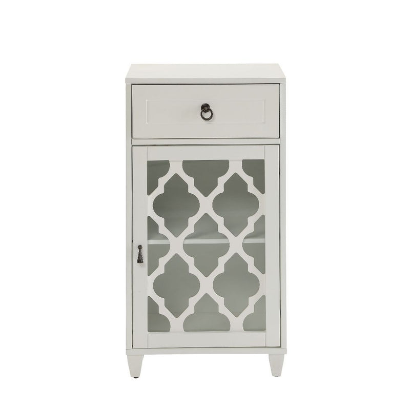 Ceara - Accent Table - White - 33"