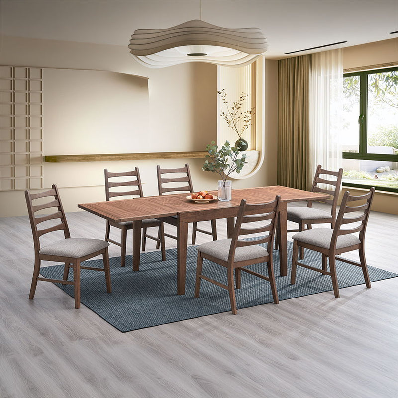 Mayah - Dining Table - Walnut Finish