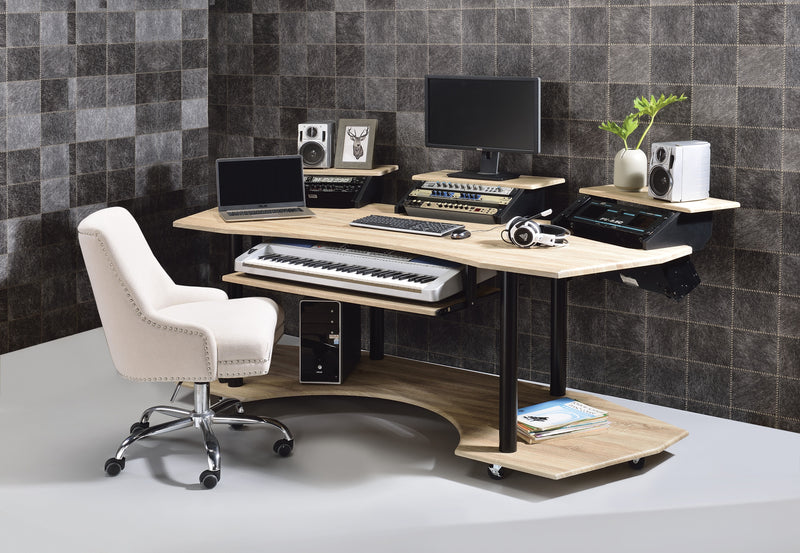 Eleazar - Music Recording Studio Desk - Wood