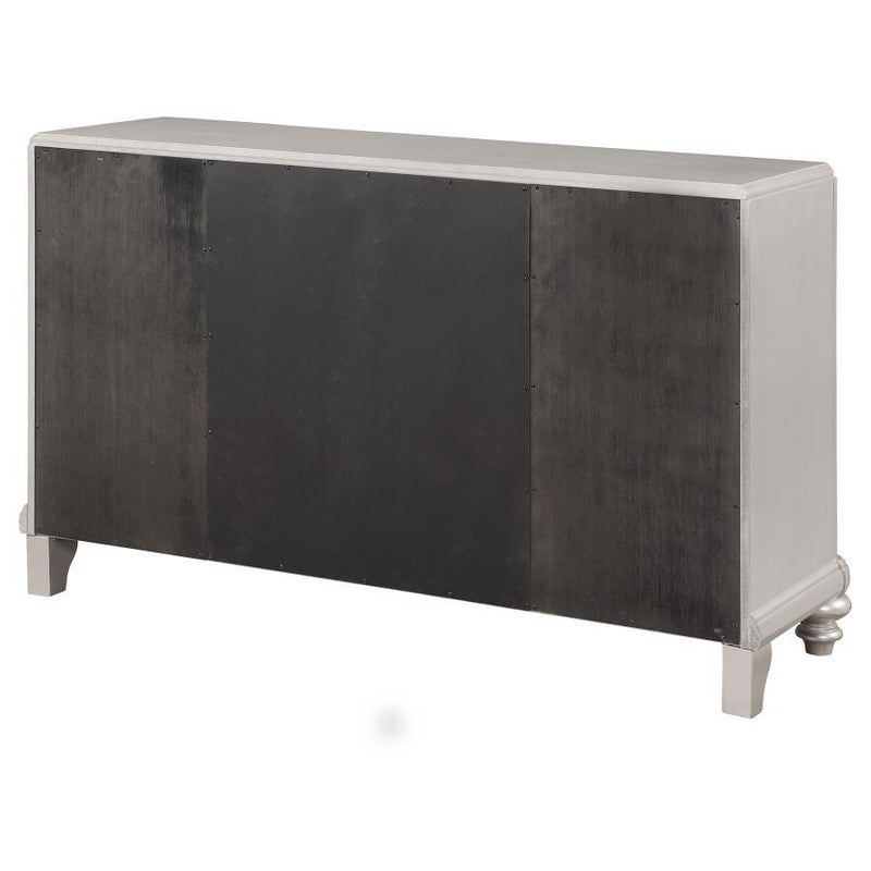 Bling Game - Dining Sideboard Buffet Cabinet - Metallic Platinum