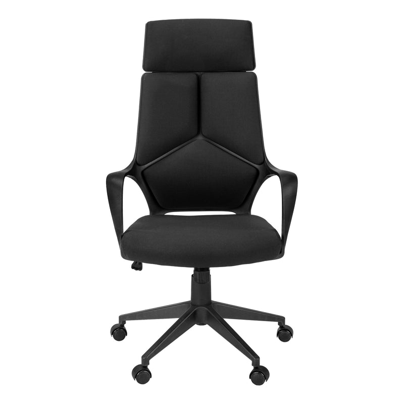 Office Swivel Chair, Adjustable Height, Ergonomic, Armrests, Contemporary & Modern