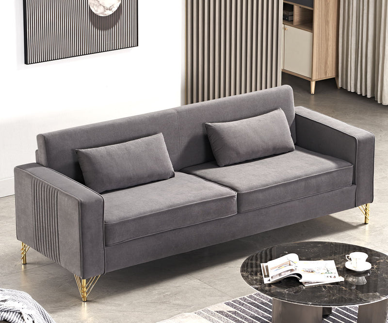 Aesthetic 3 Seater Couch With Classic Modern Appeal And Luxurious Soft Comfort