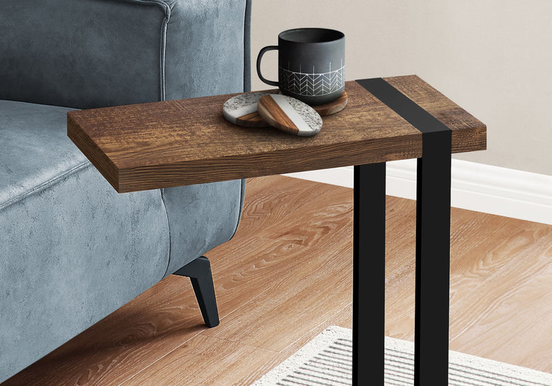 Accent Table, C - Shaped, Contemporary & Modern Stylish Design