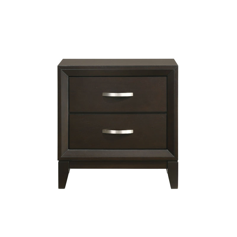 Beaumont - 2-Drawer Nightstand - Merlot