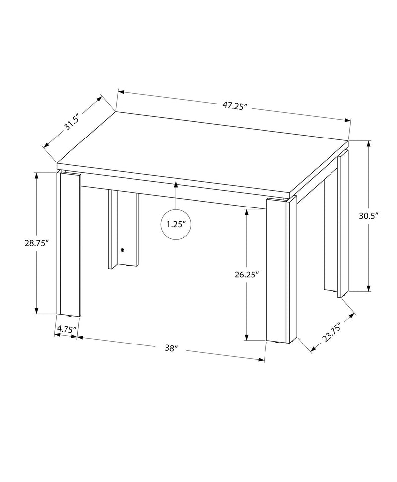 Rectangular Small Dining TableContemporary & Modern