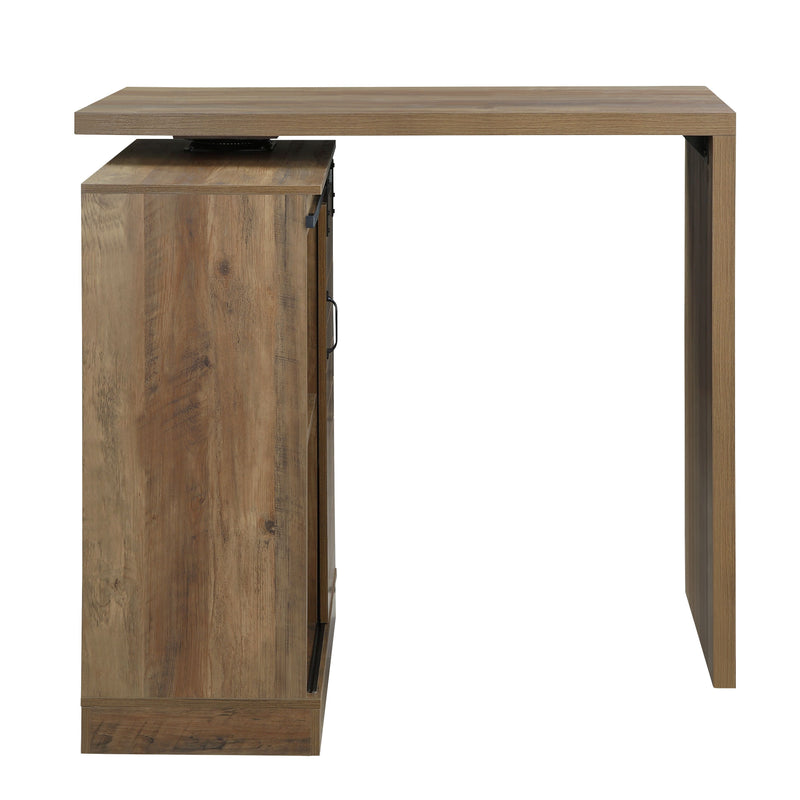 Quillon - Bar Table - Rustic Oak Finish