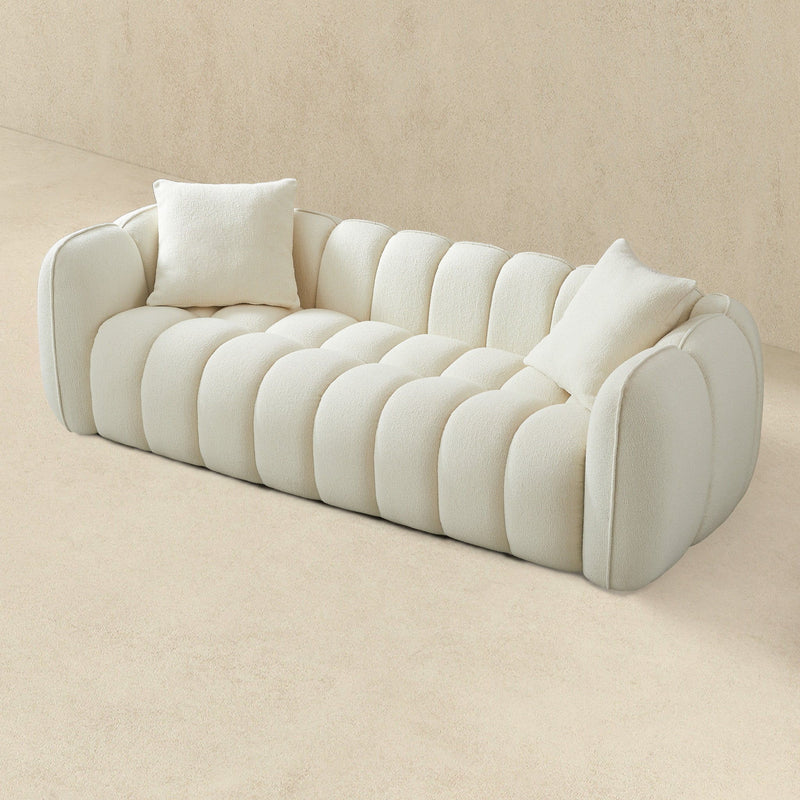 Marissa - Sofa - Cream / White