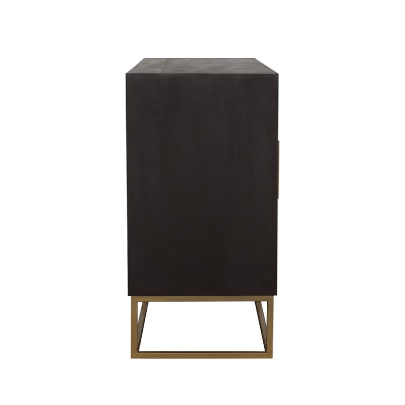 Zara - 2-Door Wood Accent Storage Cabinet