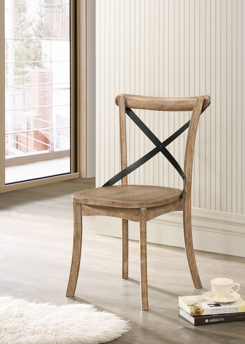 Kendric - Rustic Side Chair (Set of 2) - Oak