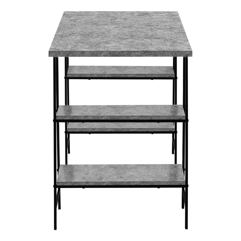 Computer Desk For Home Office, Laptop, Storage Shelves, Contemporary & Modern