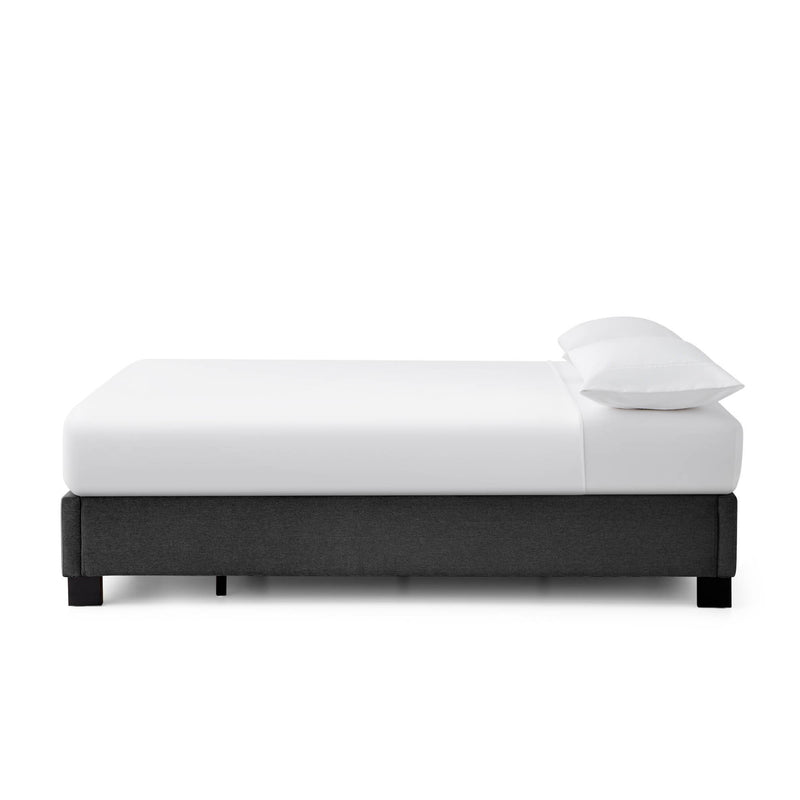 Duncan - Queen Platform Bed Base - Stone