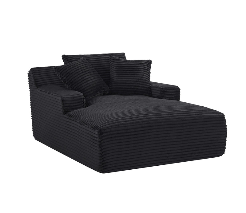 Cloudline - Oversized Chaise Lounge, Modern Comfy Couch With Full Foam Cushioning, Cozy Sleeper Sofabed