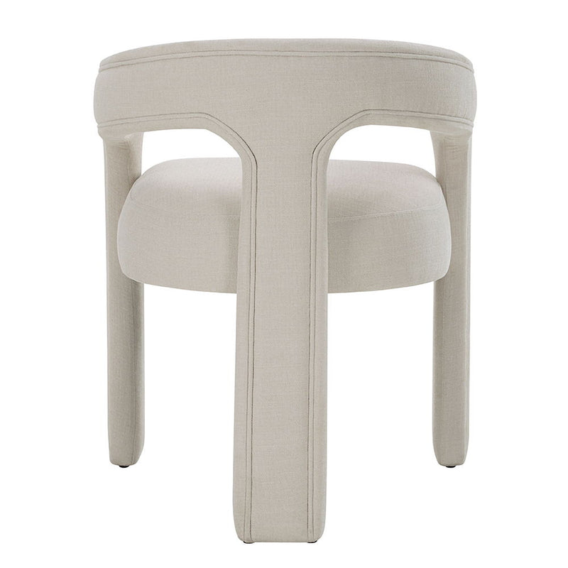 Gamarya - Side Chair (Set of 2) - White Chenille