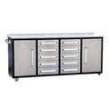 Storage Cabinets With Workbench (10 Drawers & 2 Cabinets)