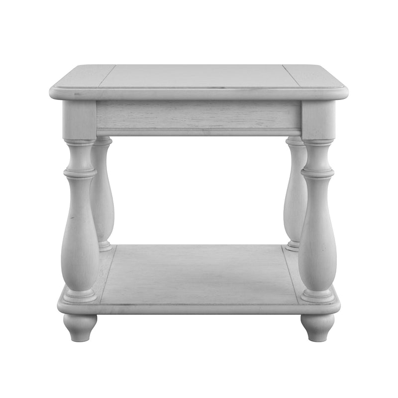 Mariano - Square End Table - Gray