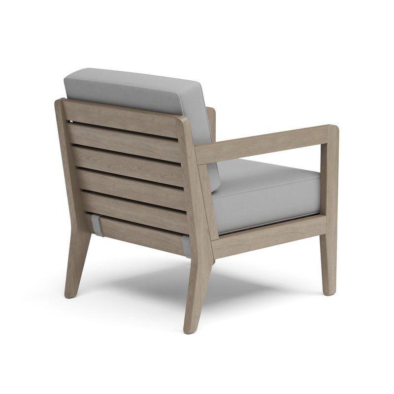 Sustain - Outdoor Lounge Armchair - Gray, Dark - 31"