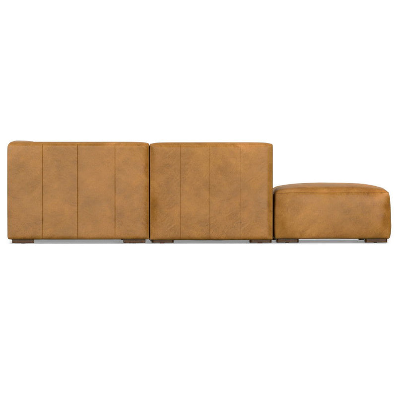 Rex - Handcrafted Sectional Sofa And Ottoman