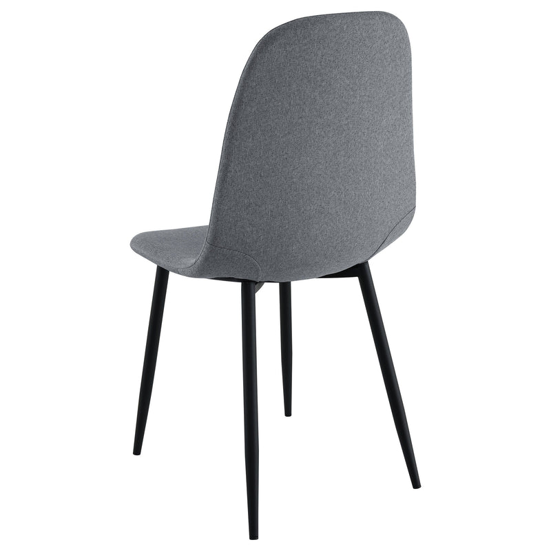 Dennison - Upholstered Dining Side Chair (Set of 4) - Gray