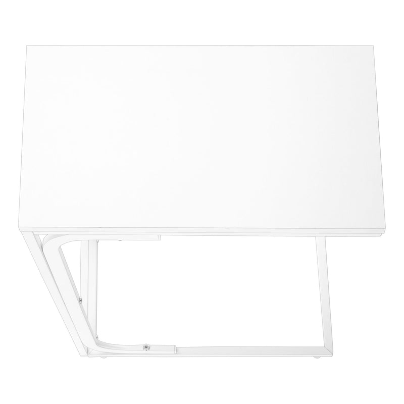 Accent Table, C - Shaped Modern Desig