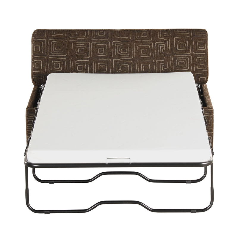 Twin Size Folding Ottoman Sleeper Bed With Mattress Convertible Guest Bed