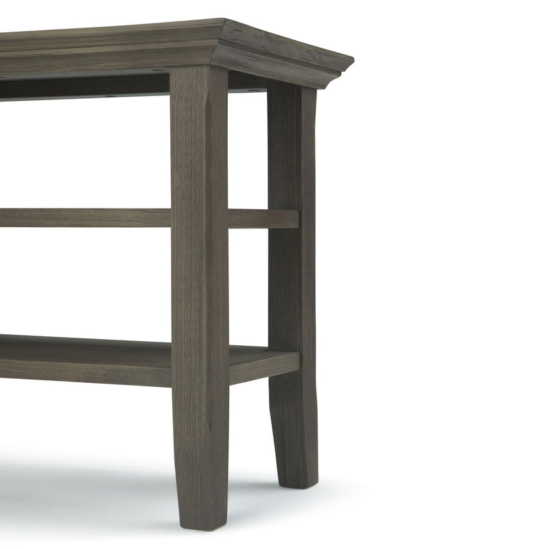 Acadian - Narrow Side Table, Handcrafted