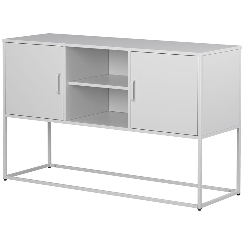 Modern Sideboard Buffet With Plenty Of Storage Space, Anti-Tilt Mechanism, Elegant Handles, Silent Magnetic Closure And Eco-Friendly Finish For Kitchen, Dining Room And Living Room