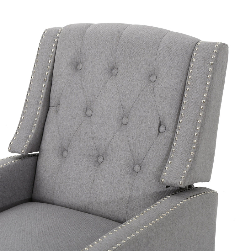 Classic Fabric Push Back Chair