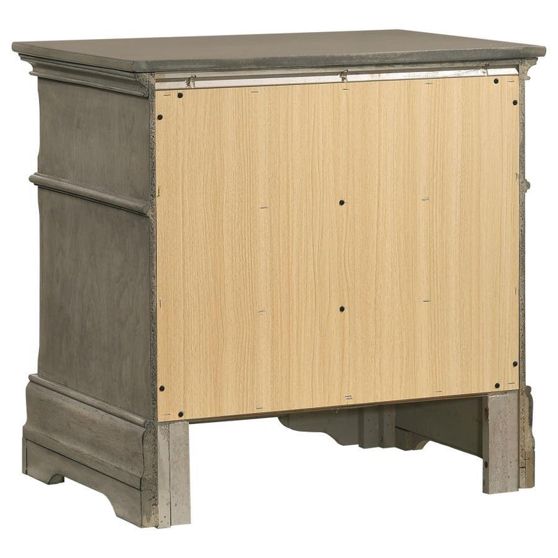 Manchester - 3-Drawer Nightstand - Wheat Brown