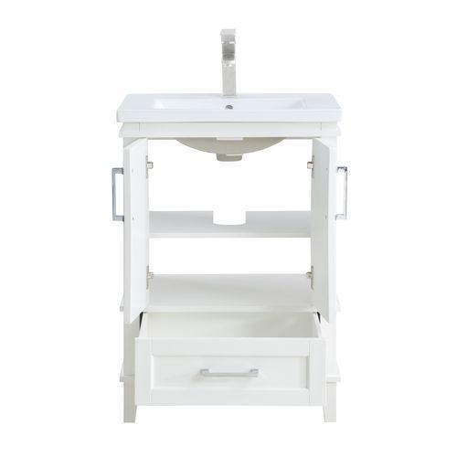 Blair Sink - Cabinet - White Finish