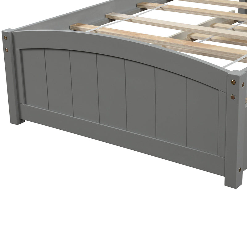 Platform Bed With Trundle