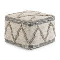 Sweeney - Upholstered Square Pouf