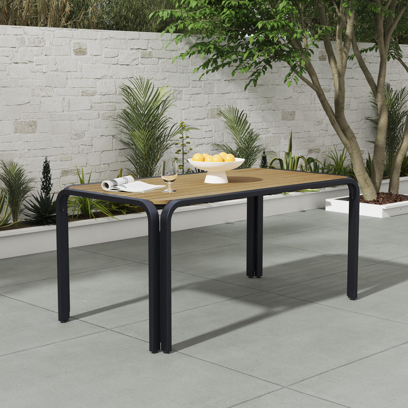 Finn - Rectangular Dining Table - Black