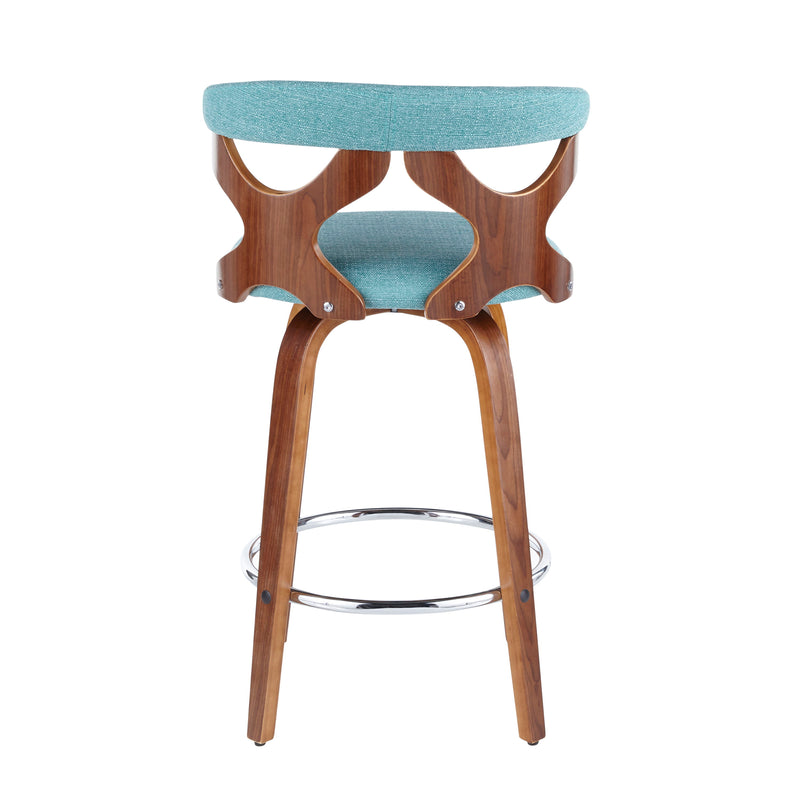 Gardenia - Mid Century Modern Counter Stool (Set of 2)