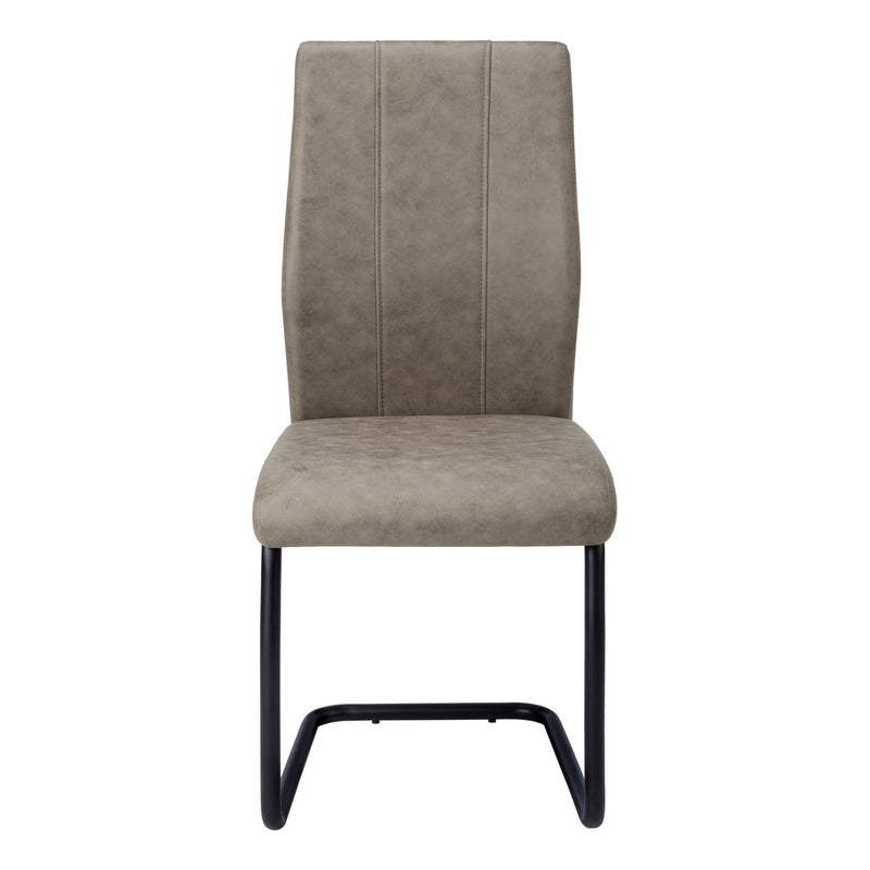 Dining Chair, Side, Upholstered For Dining Room, Contemporary & Modern (Set of 2)