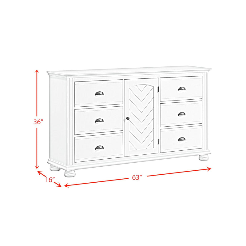 Kona - 6-Drawer Dresser