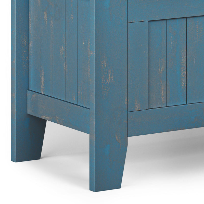 Acadian - Entryway Storage Bench, Handcrafted